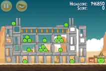 Angry Birds Ham 'em High уровень 13-7